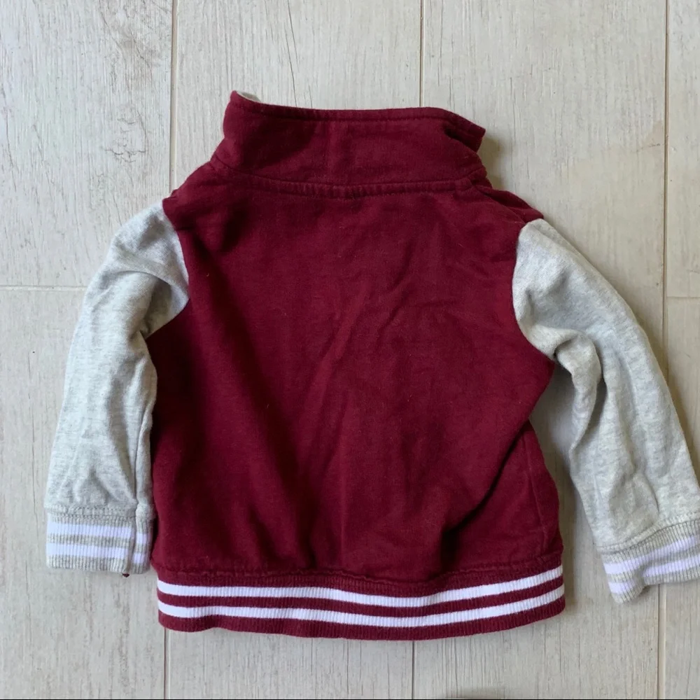 Carters zip up sweatshirt